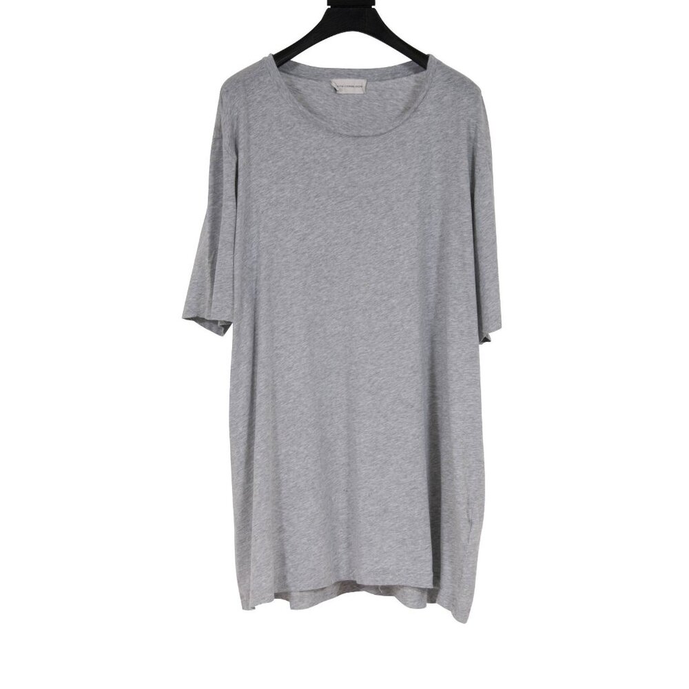 Faith Connexion Mens T Shirt Size Medium Gray Distressed Cotton Short Sleeve